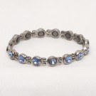 DM-1155S BLUE Women's Designer Stainless Steel Bracelet