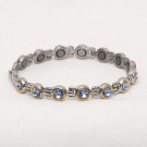 DM-1155T BLUE Women's Designer Stainless Steel Bracelet