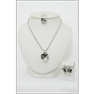 DM-3PCS-0030 Magnetic Necklace, Bracelet & Earing Set 