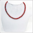 DM-BN-08 RED Magnetic Hematite Necklace 