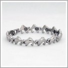 DM-1093S Women's Designer Stainless Steel Bracelet