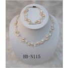 HB-N115 Fresh Water Pearl Set 