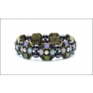 DM-KM-0120 Octagon Multi Colored Stone Bracelet