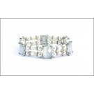 DM-KM-0304 White Pearl Bracelet